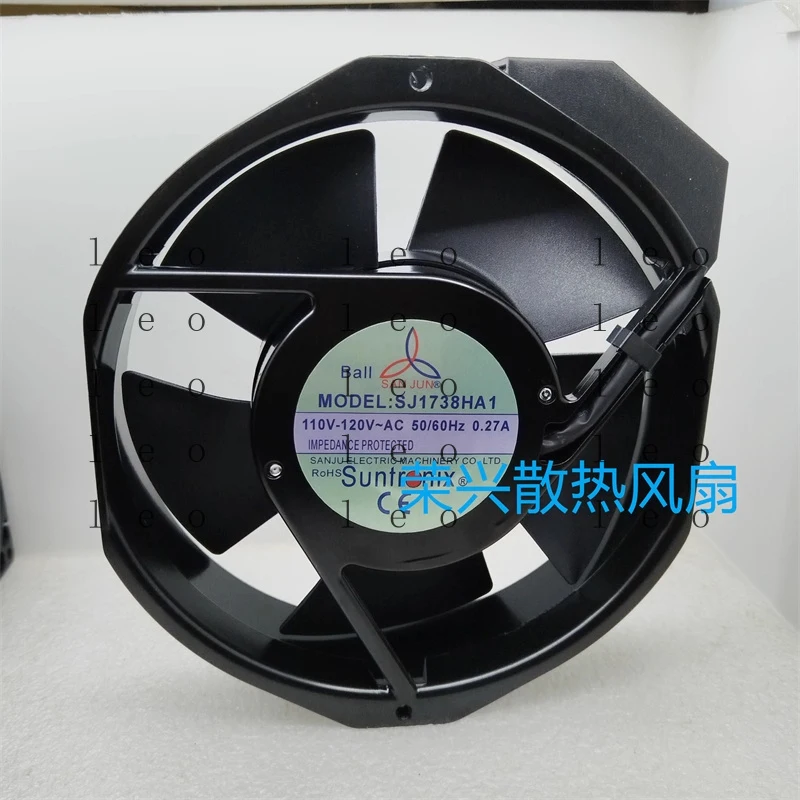 

GG for SAN JUN SJ1738HA1 AC110V-120V 0.27A 17238 17cm cooling fan
