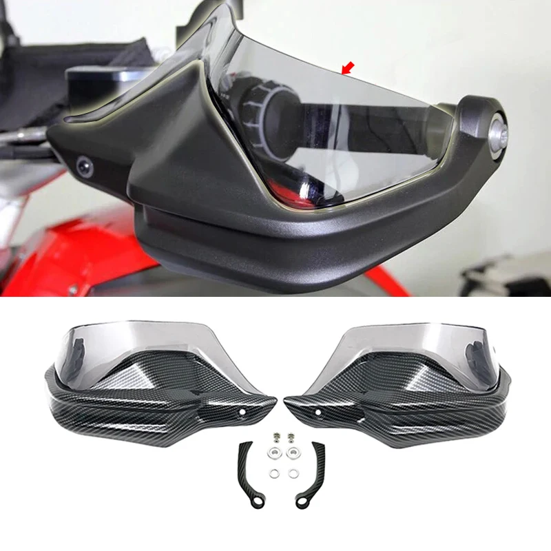 

For BMW R1200GS ADV F800GS Adventure S1000XR R1250GS F900XR F900R 2014-2023 Handguard Shield Hand Guard Protector Windshield