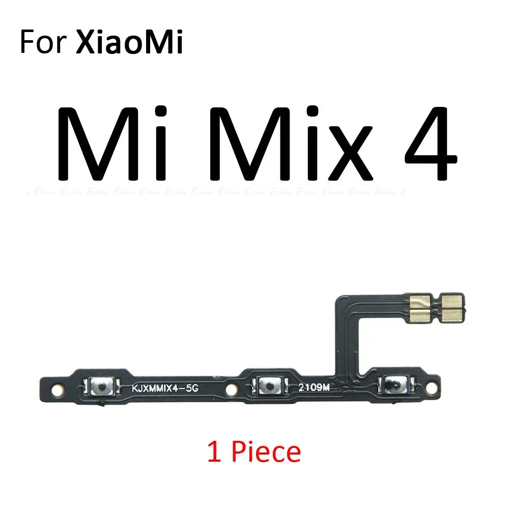 التبديل موصل على زر إيقاف حجم زر الكابلات المرنة ل XiaoMi Mi 5 5C 5S Plus 4 4C 4i 4S Mix 4 3 2S Max 3 2