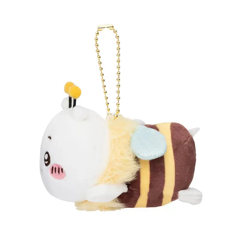 jiyi New Cute Cartoon Plush Doll Disguised As Bee Usagi Hachiware Plush Toy Cute Plush Pendant Bag Pendant Friend Gift - view 5