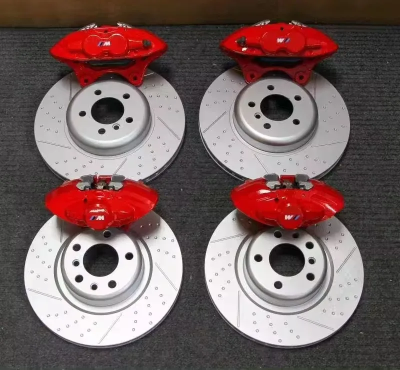 

Upgrade cars brake system 4 calipers and 4 Brake discs For BMW F30 320i 370 2017