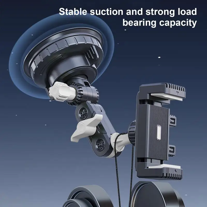 

Dashboard Suction Phone Holder Adjustable Suction Cup Mount For Phone Windshield Smartphones Stand Road Trip Cellphone Base For