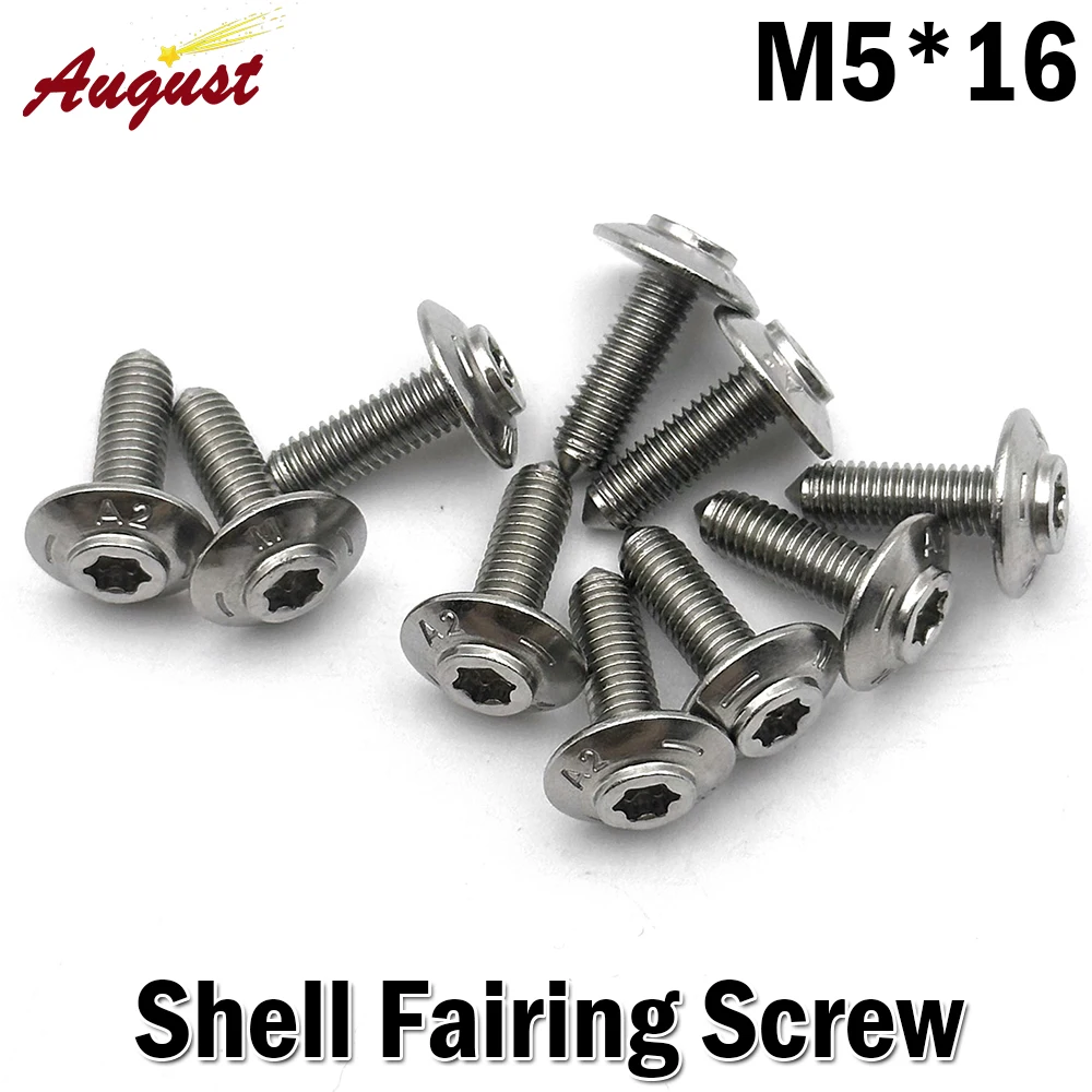 

Shell Fairing Screw M5*16 For BMW R1200GS R1250GS S1000RR S1000XR K1600GTL K1600B F750GS F850GS C400X C400GT F900XR F900R