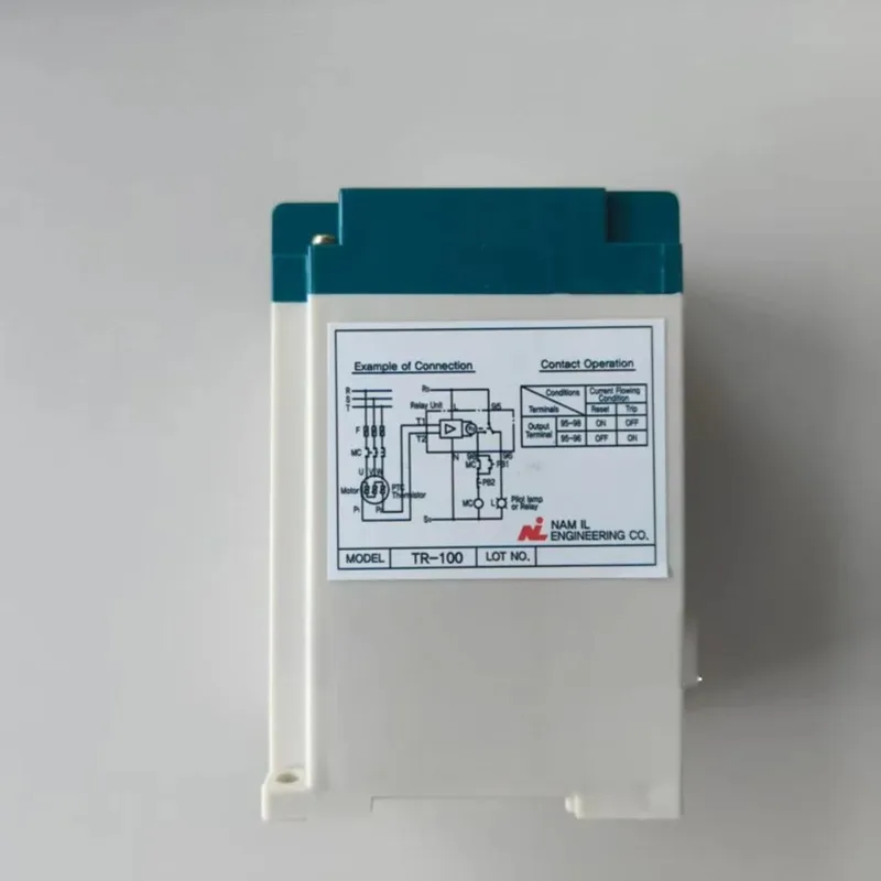 TR-100 Motor Thermistor Relay – Supports Multi-Thermistor Monitoring & LED Status Display for Motor Safety