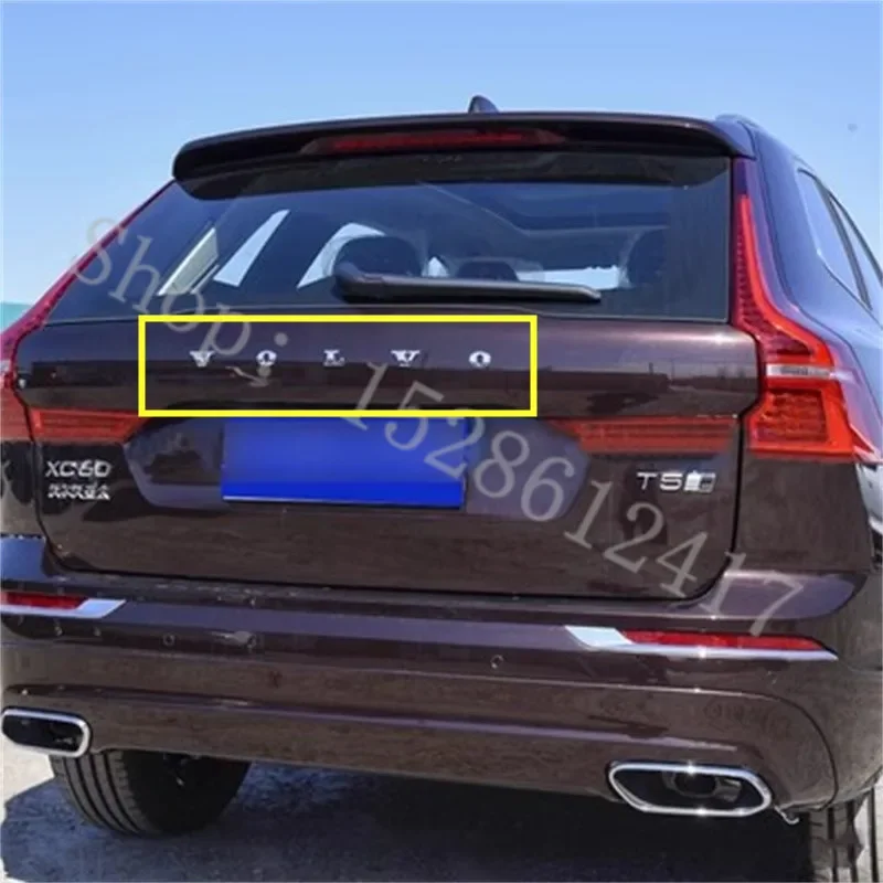 Car trunk trunk lid ABS letters logo Backup trunk box for VOLVO C70 V60 V40 S80 S80L XC60 XC90 S90 XC40 S60 1PCS/ Car styling