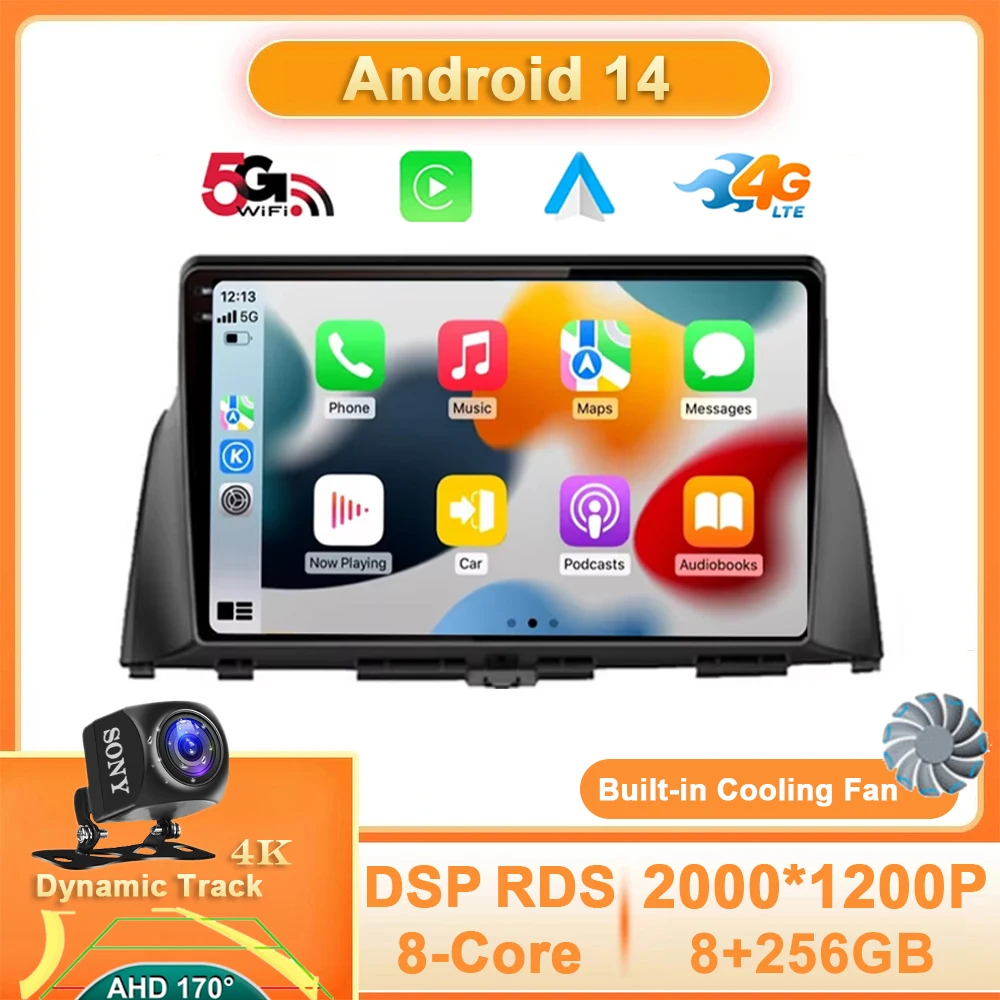 

Android 14 For Kia K5 / Optima 2016 2017 2018 Car Radio Multimedia Stereo Video Player Navigation GPS 4G WIFI Auto Carplay QLED