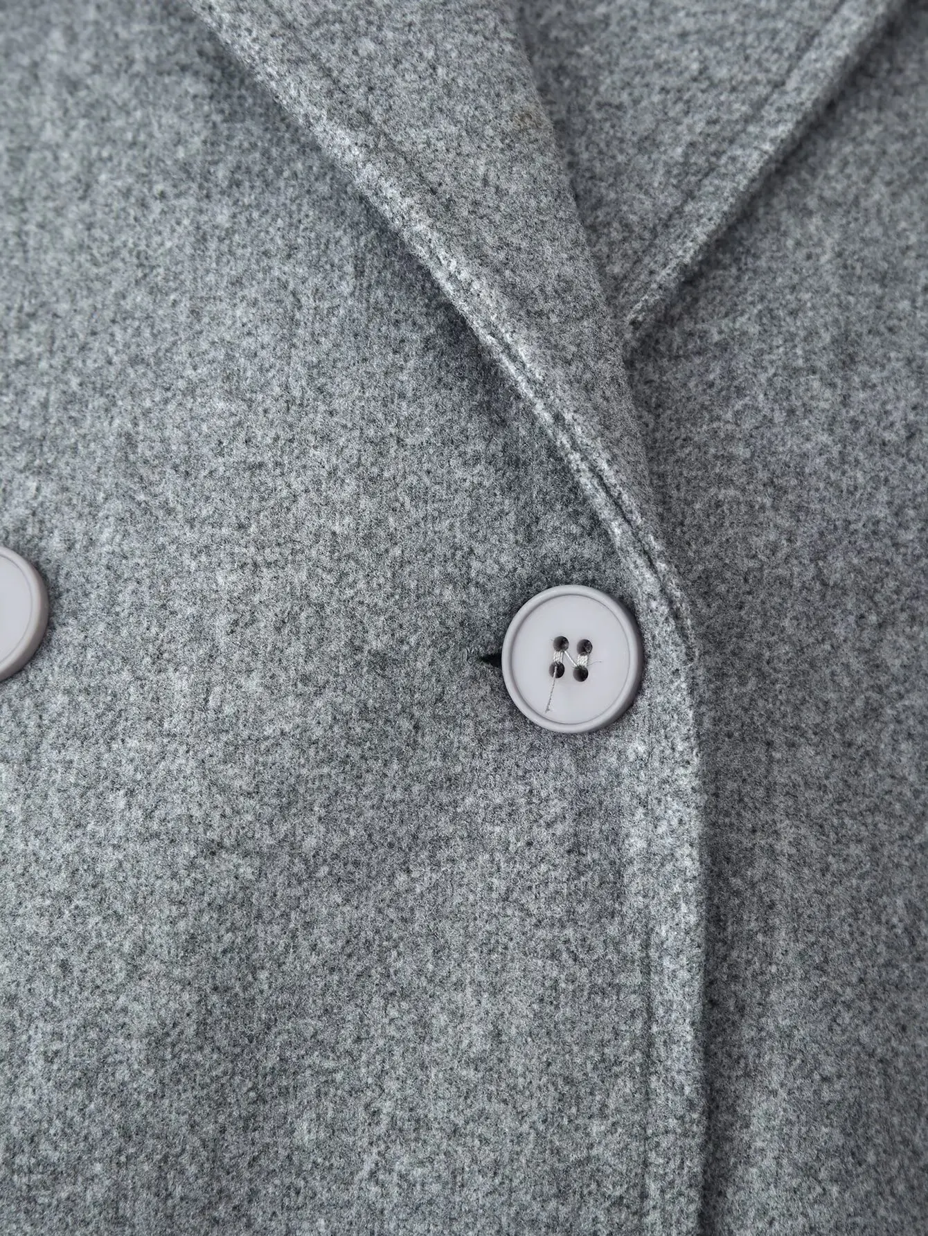 Cappotto di lana da donna autunno inverno elegante nappa femminile solido manica lunga bavero bottone giacche lunghe Lady Fashion Street Outwear