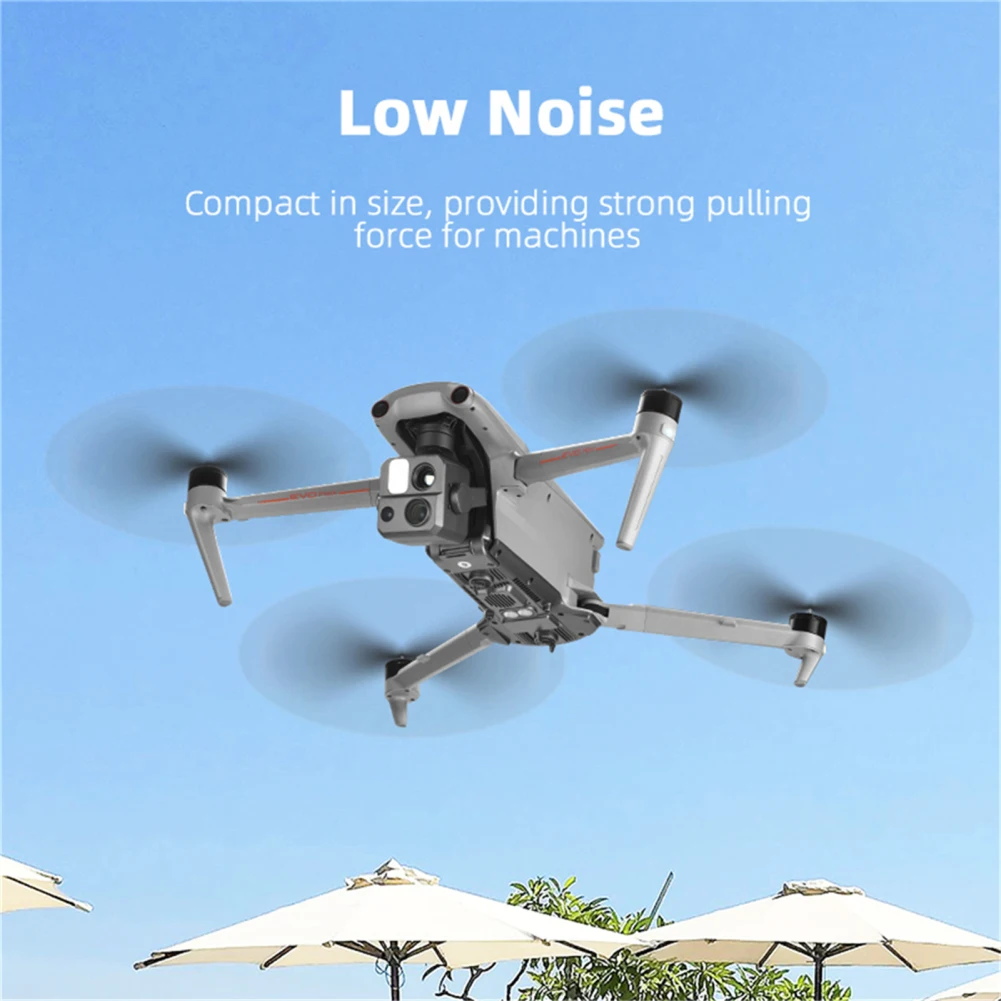 2 пары малошумных пропеллеров для дрона 1136, складные лопасти, вентиляторы, пропеллеры, совместимые с Autel Evo Max 4T, аксессуары для Дронов