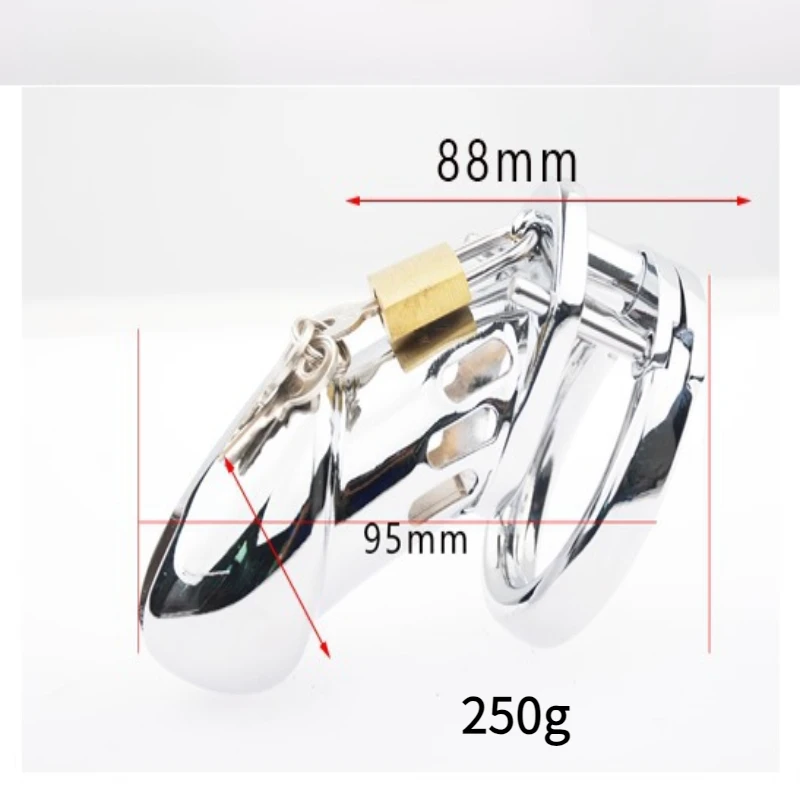 Metal Urethral Lock Penile Lock Cock Cages Erotic Penis Chastity Cage Bondage Dick BDSM Dilator Gay Sex Toys For Men Adult Toys