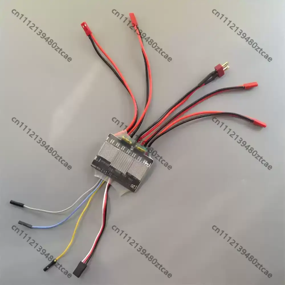 15A×4 Four‑Channel Bidirectional Brushed ESC Multi‑Mode Mixed & Independent Control RC Tank Speed Controller