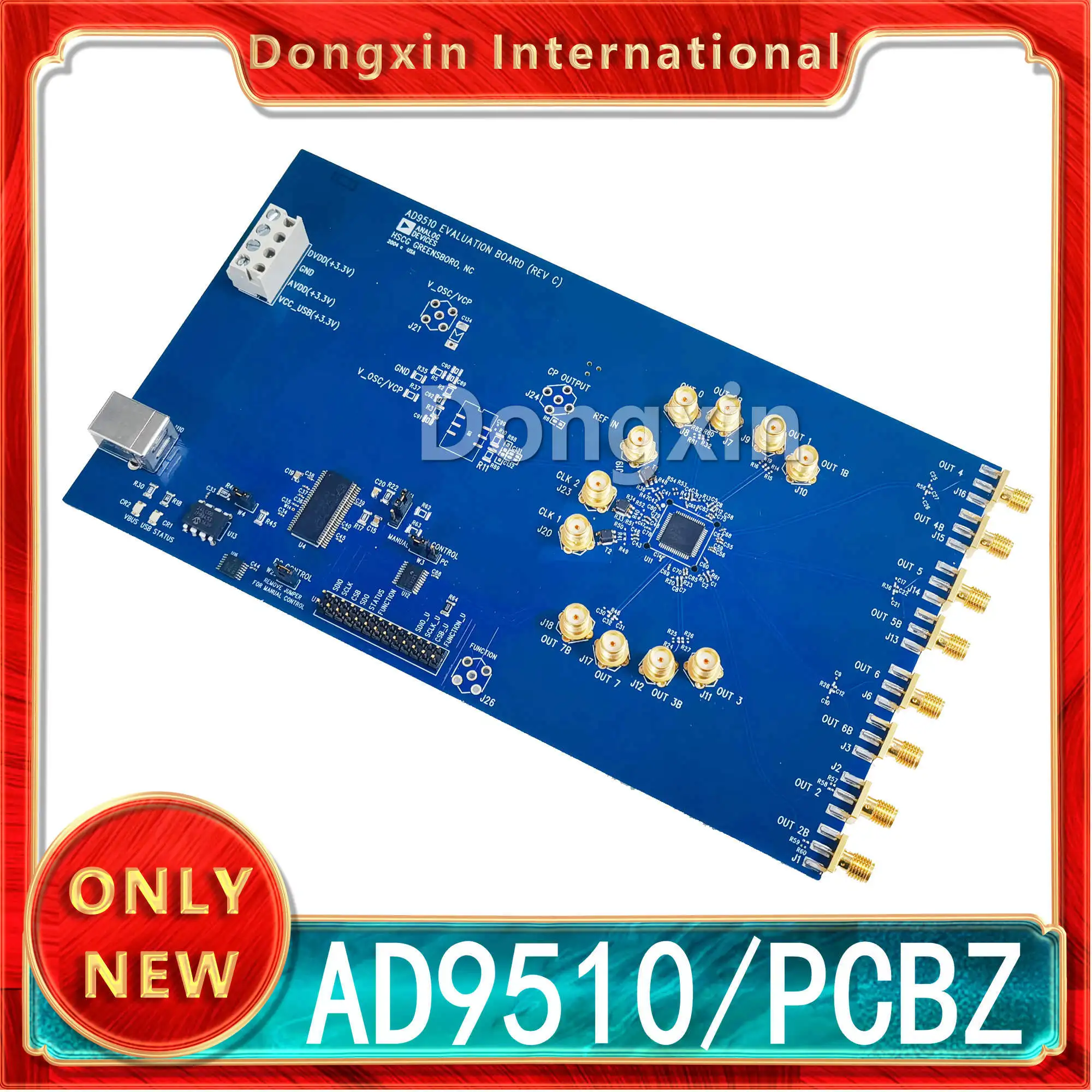 

Spot AD9510/PCBZ Development Board ADI performance clock distributor, new original