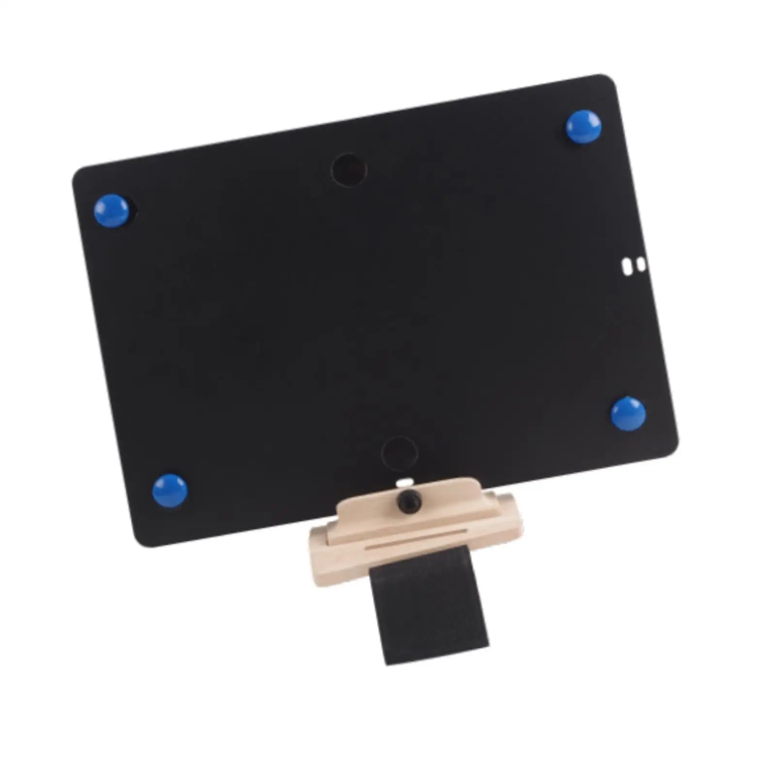 Support en bois portable pour lyre de marche avec système de fixation réglable pour la pratique de la lyre de trompette et accessoire de batterie