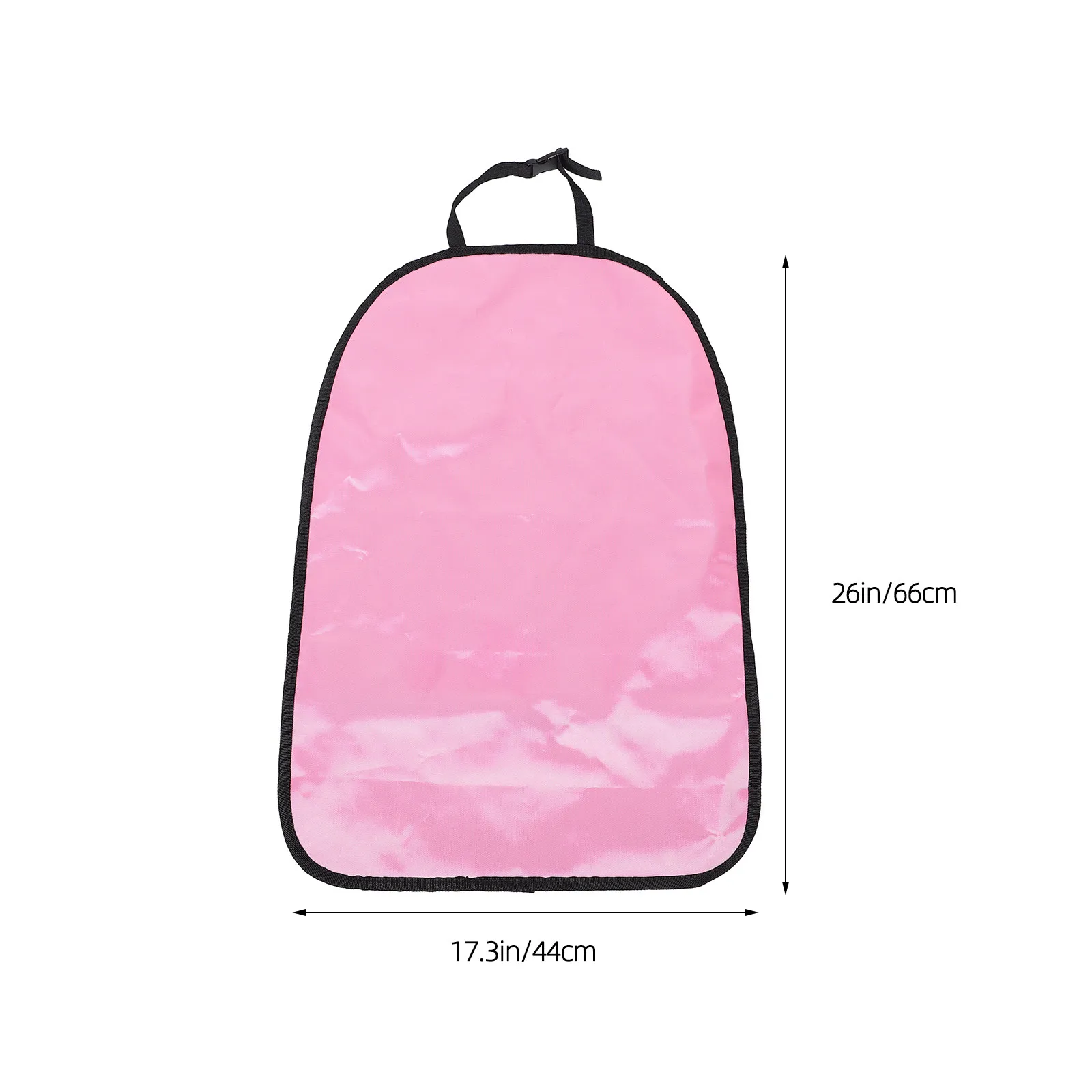 Pink Fake Car Seat Back Protector Backseat Kick Mat Cover Car Seat Guard for Dirt Mud Kick Mat Cover view 3