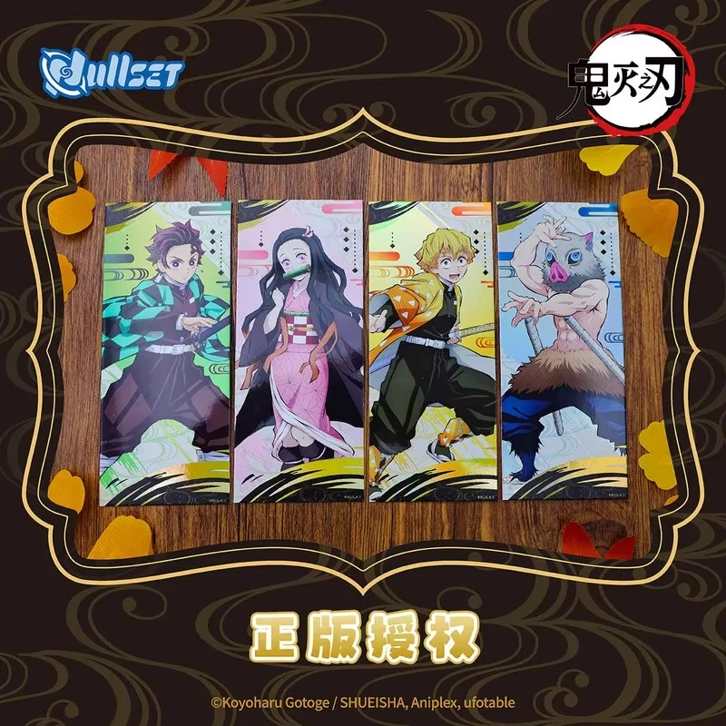 

New Arrival Genuine Nullset Demon Slayer Character Laser Ticket Anime Collection Card High Quality Ornaments Surprise Gift