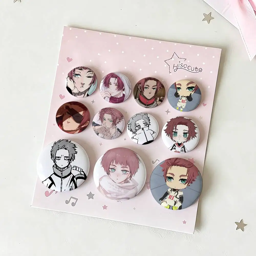 S-Sae Itoshis Badges Tinplate Soft Button Pin Brooch Metal Badge Custom Jewelry Accessories Hat Bag Lapel