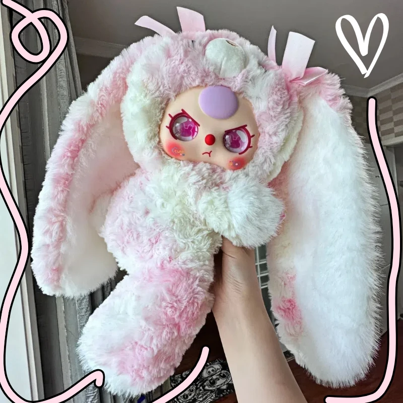 Cute Doll Plush Hugging Baby Backpack Genuine Baby Three Play Gift Blind Box for Children And Friends Soft Toy Pack