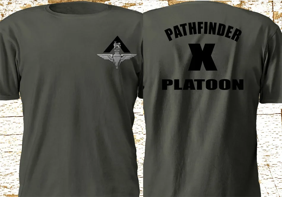 New Pathfinder Platoon British Army Uk Airborne Infantry T Shirt  New Design Short-Sleeve Fashion Streetwear Retro T Shirts