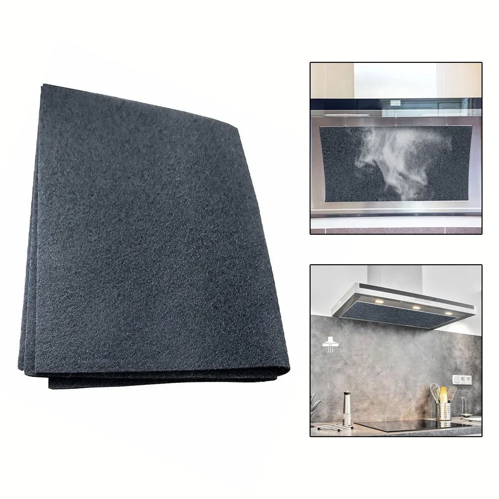 

1Pc Carbon Range Hood Filter Activated Carbon Filter Cotton Cloth 57*47cm Spare Parts For Cooker Hoods Kitchen Cooking Supplies