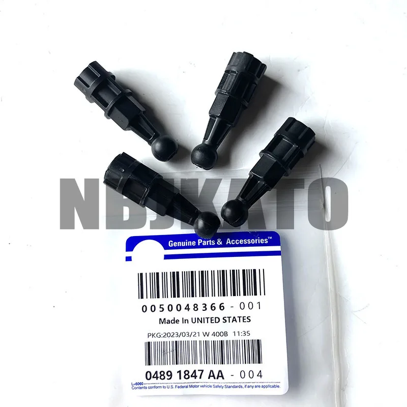 New Genuine 4 PCS Engine Cover Ball Stud Cover 04891847AA For Jeep Compass Patriot Dodge Journey