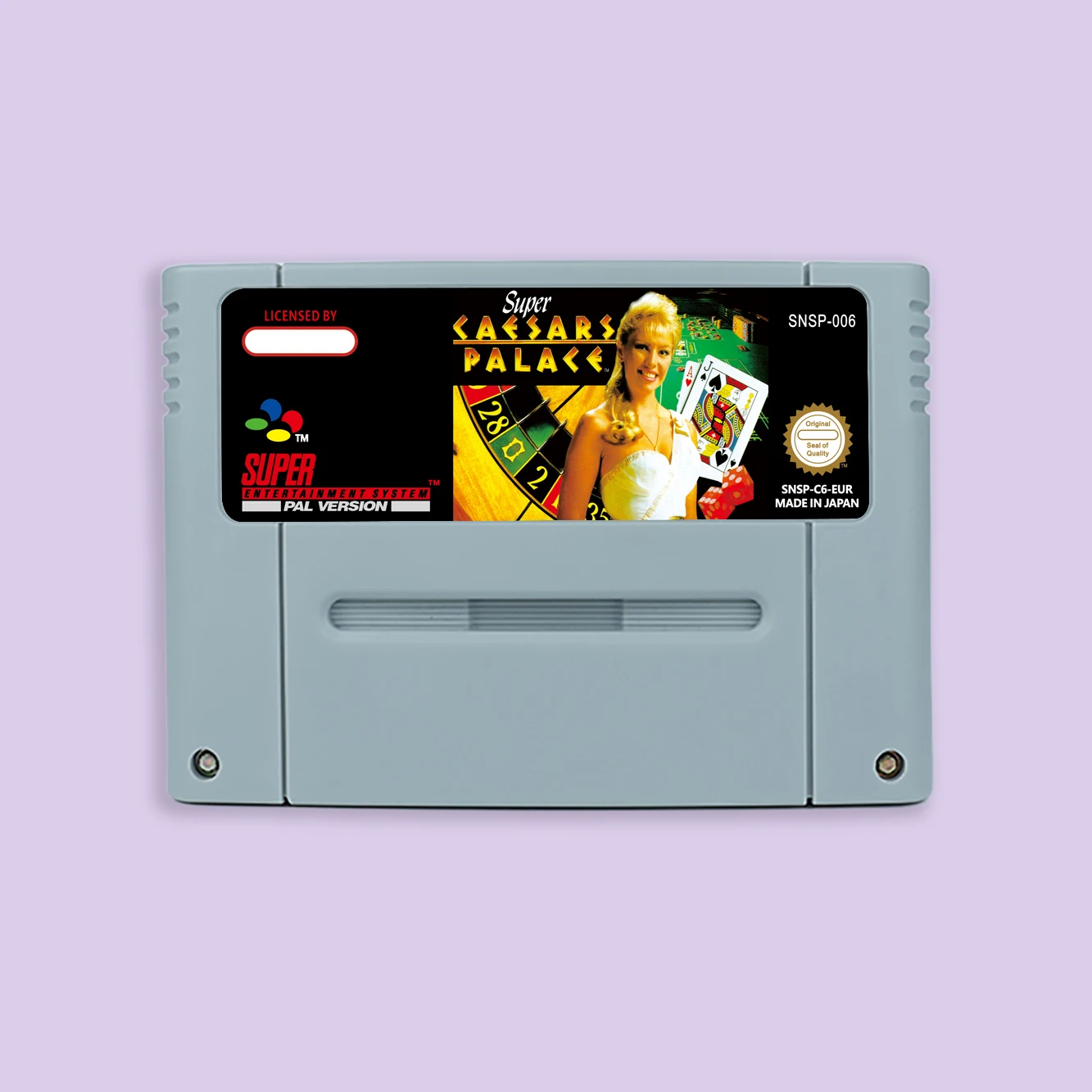 Super Caesars Palace Action game for SNES 16 bit Single Card USA NTSC EUR PAL Video Game Consoles Cartridge