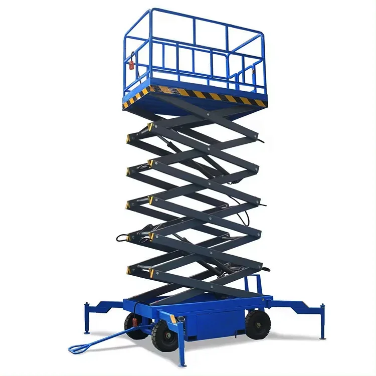 

Portable Aerial Working Platform Hydraulic Electric Scissor Electric Scaffold Platform