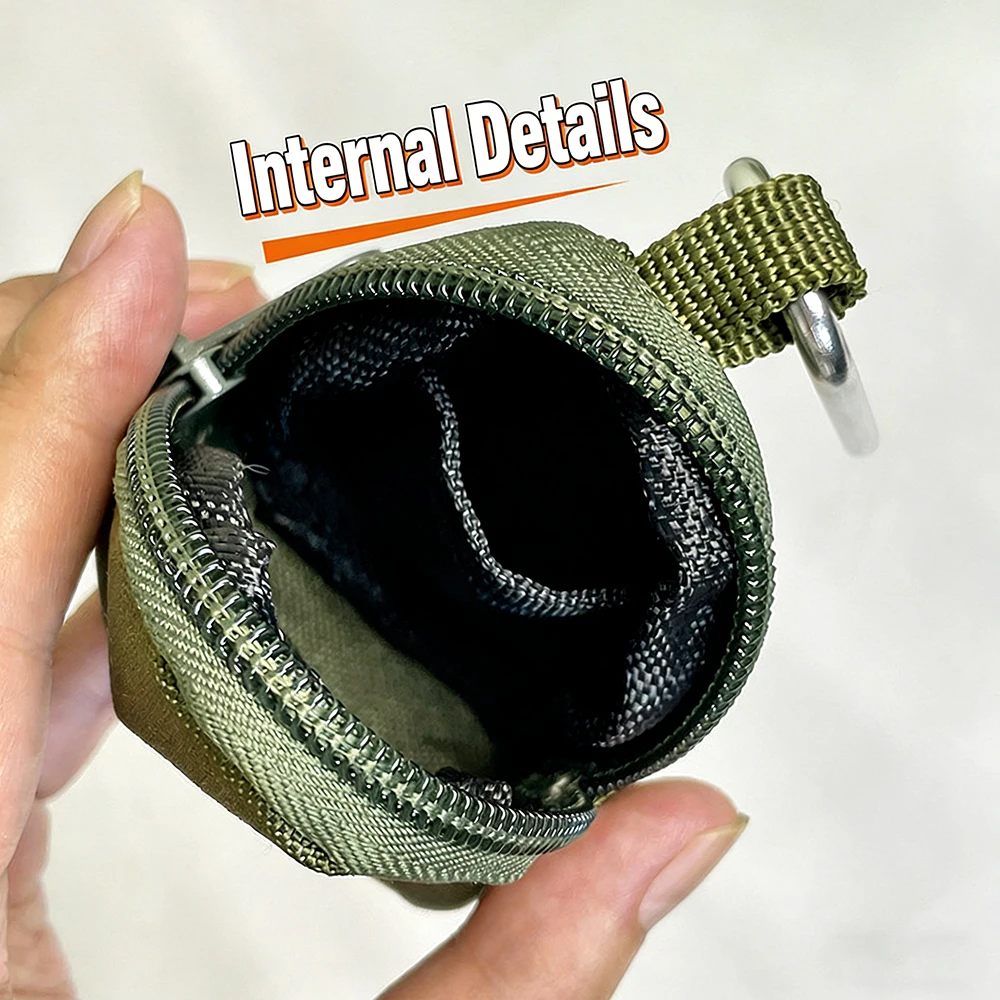 Tactical Key Waist Bag with Coin Purse and Earphone Protection - Keep Your Essentials Safe and Secure on the Go - view 6