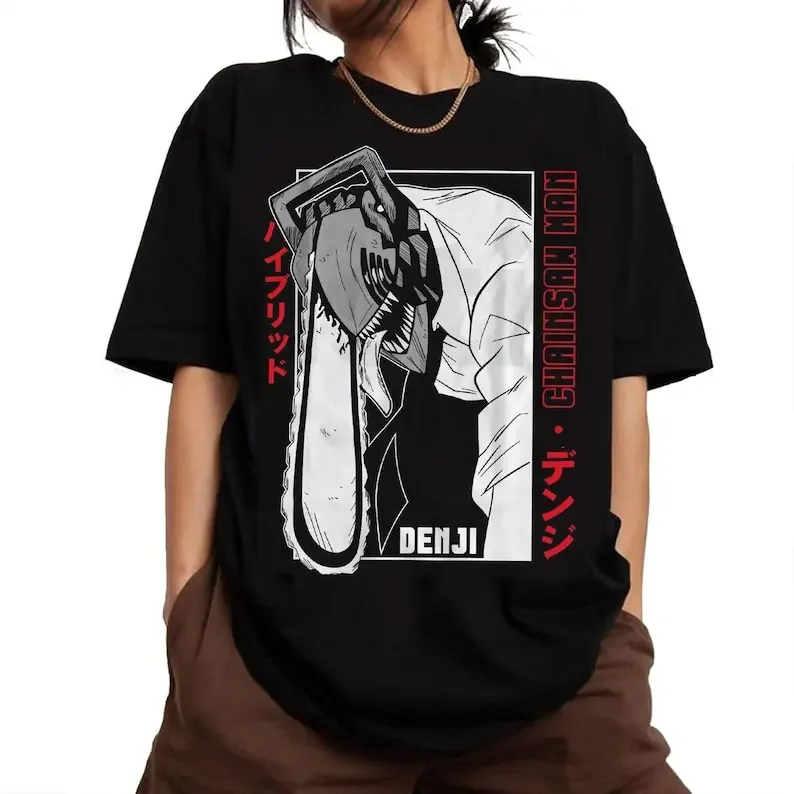 Anime Denji Shirt, Chainsaw Man Shirt
