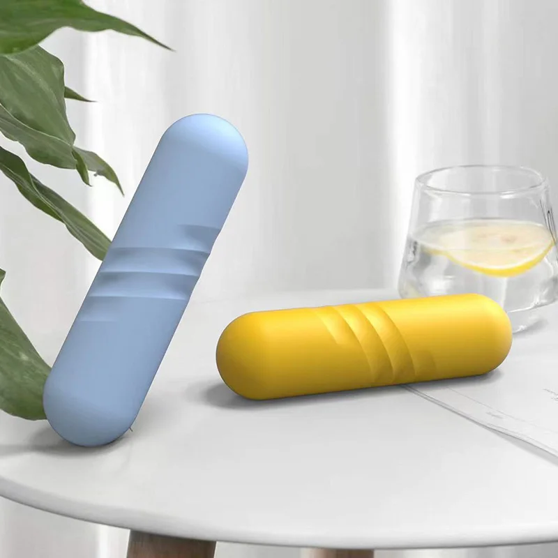 

Free Weights Dumbbell Sets Silicone Dumbbells Hand Weights for Home Pilates Gym Workouts 1.5kg 2kg