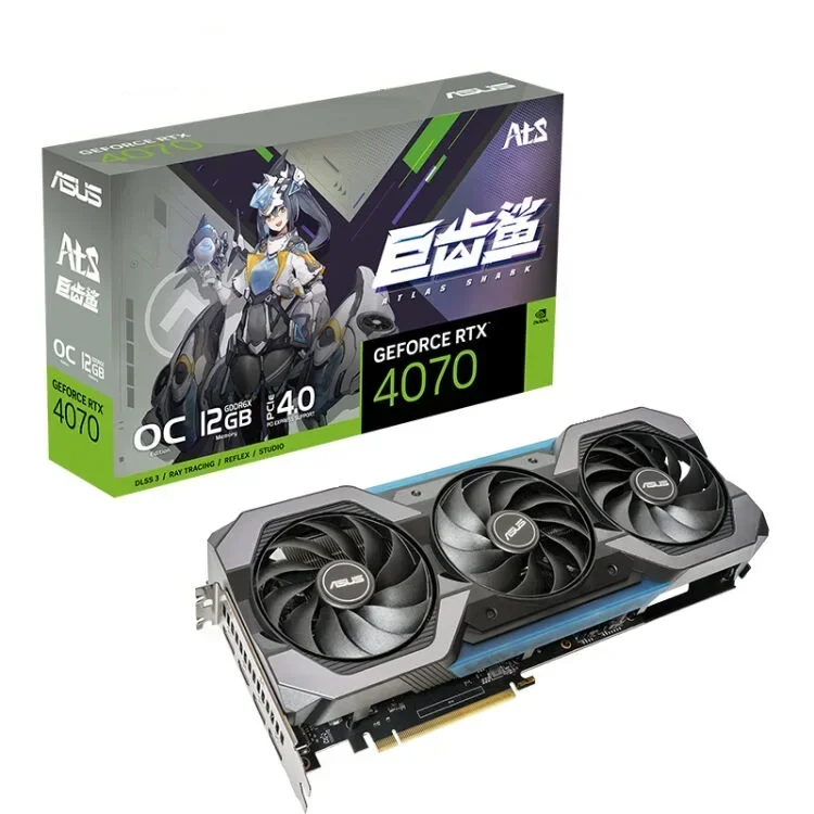 

ATS-RTX4070-O12G-GAMING 192BIT 21GBPS GDDR6X Gaming Graphic Card