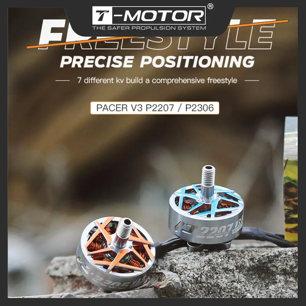 

T-MOTOR T-Hobby P2207 V3.0 5"Freestyle Fpv Drone Motor 4-6S KV1750/KV1950/KV2080/KV2550 Brushless Motor For FPV RC DIY Parts