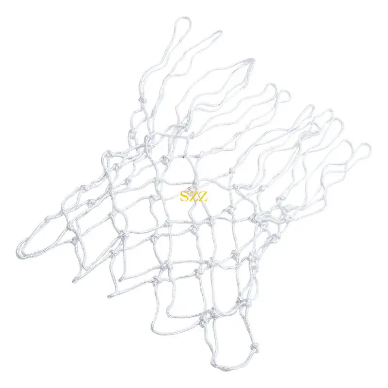 Deluxe Non Non Whip Replacement Basketball Net Dersough Rugged Nylon Hoop Goal สำหรับ RI