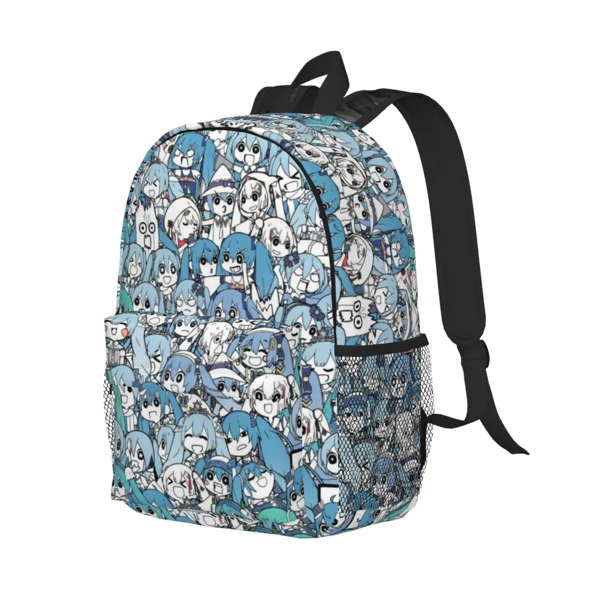 Hatsune Miku Durable 15-Inch Backpack - Ergonomic Lightweight Design for Comfort and Convenience