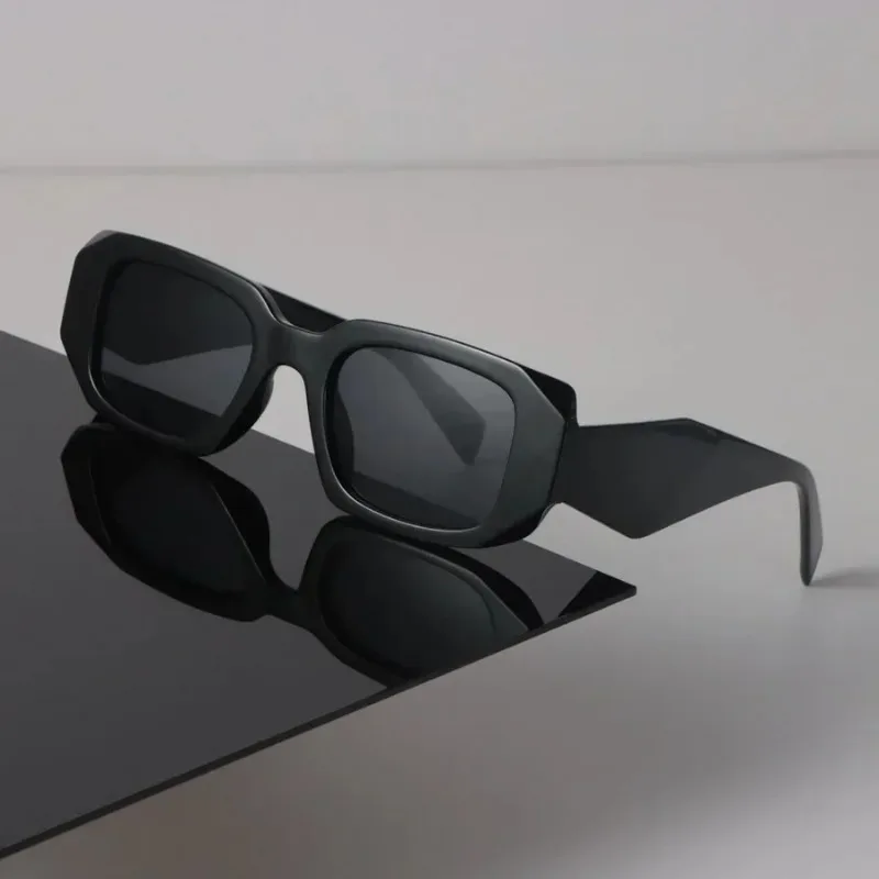 New Vintage Square Sunglasses Women Men Luxury Brand Small Round Sun Glasses Female Big Eyewear Oculos De Sol for Male image 3