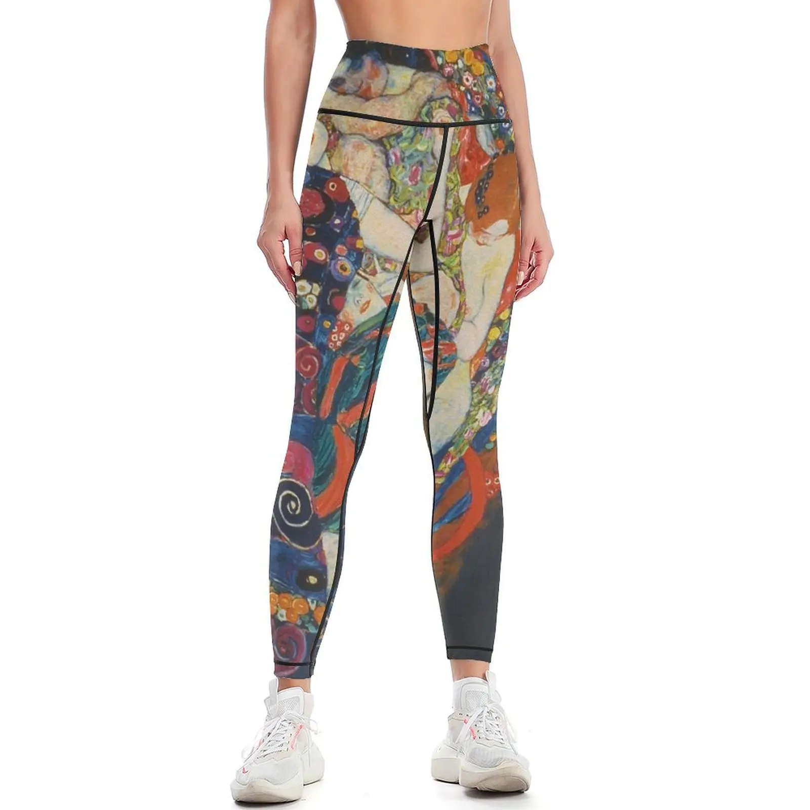 

The Virgin, Gustav Klimt, 1913 Leggings gym sportswear woman Sports female gym wear Womens Leggings