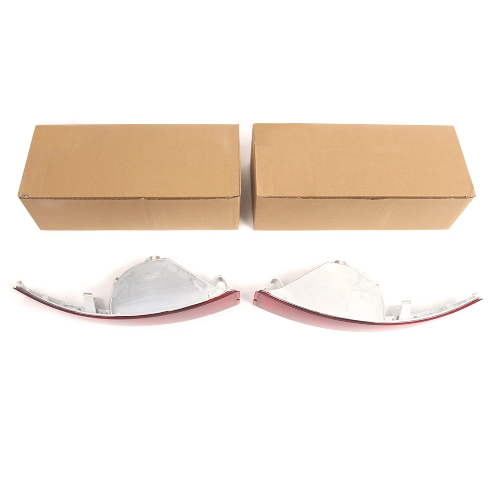 1 قطعة المصد الخلفي الأحمر الذيل مصباح الضباب المركزي عكس عاكس أضواء الفرامل لفولفو XC90 2003-2006/XC90 2007-2014 8693009 8693008 #6