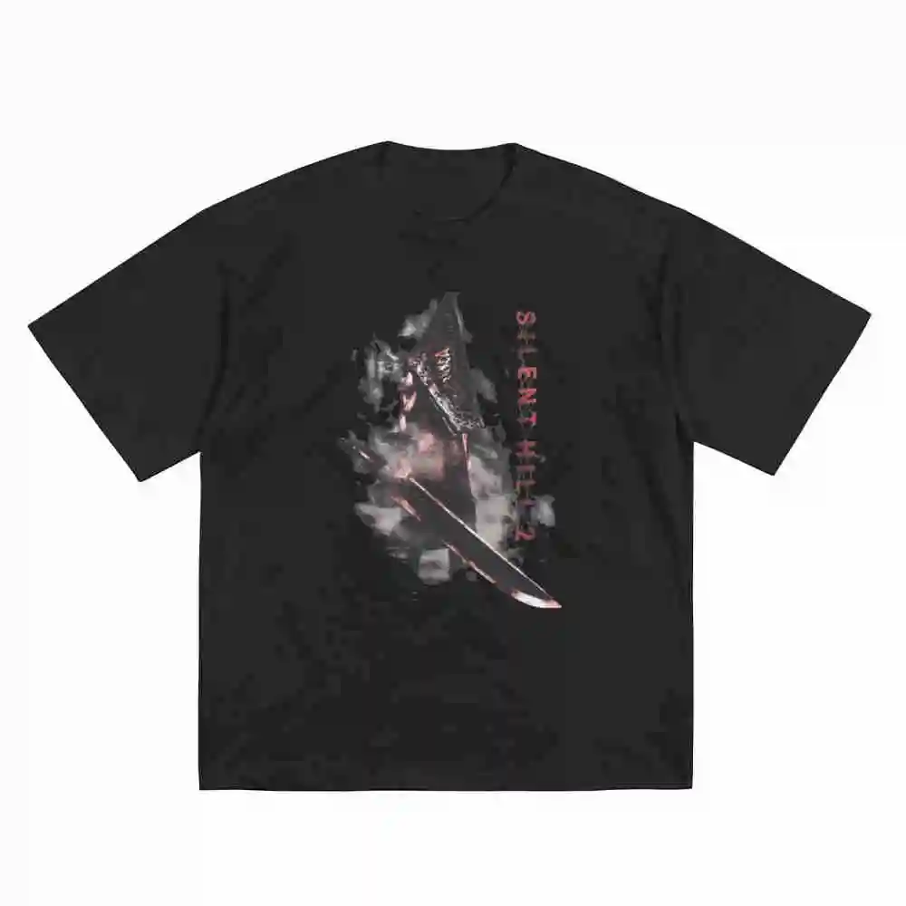 Pyramid Head Short Sleeve Tee 100% Cotton T-Shirt