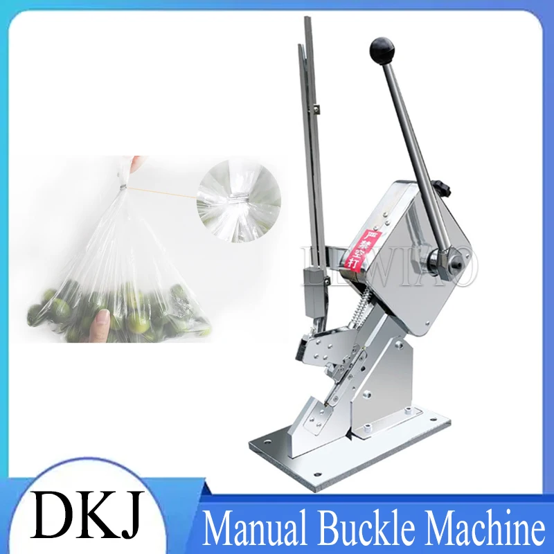 U Type Aluminium Buckle Clipping Machine Manual Sausage Clipper Machine