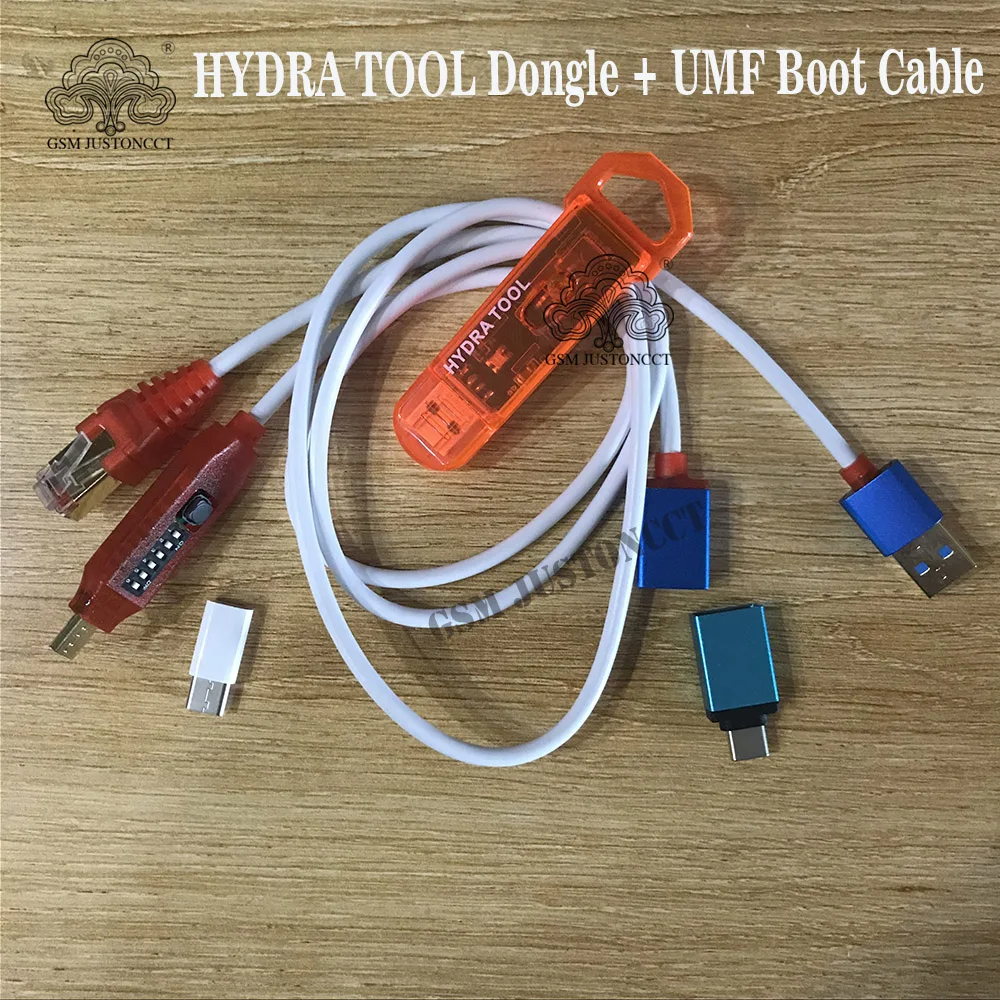 2025 New Original Hydra Dongle is the key for all HYDRA USB Tool softwares +UMF ALL Boot cable set (EASY SWITCHING) & Micro