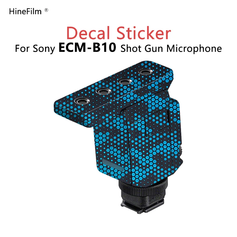 

Наклейка для микрофона ECM B10, наклейка на кожу для Sony, Защитная пленка для микрофона, оболочка, чехол для защиты от царапин, защитный чехол