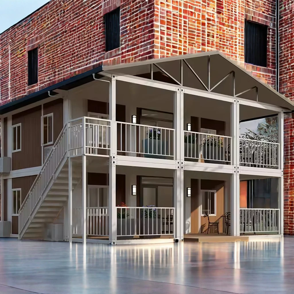 Customized Wholesale 2-3 Bedroom Prefab Flat Packed Houses Fast Assembly Expandable Container Live Homes Sandwich Panel Tiny Vil