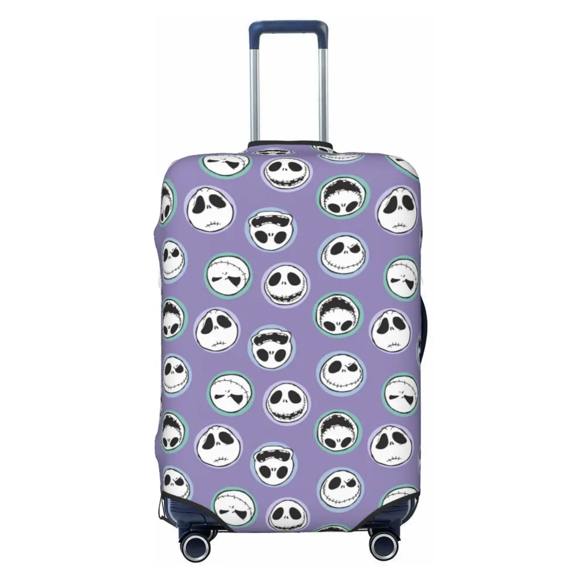 

Custom Anime Nightmare Before Christmas Luggage Cover Elastic Manga Travel Suitcase Protective Covers Suit For 18-32 inch