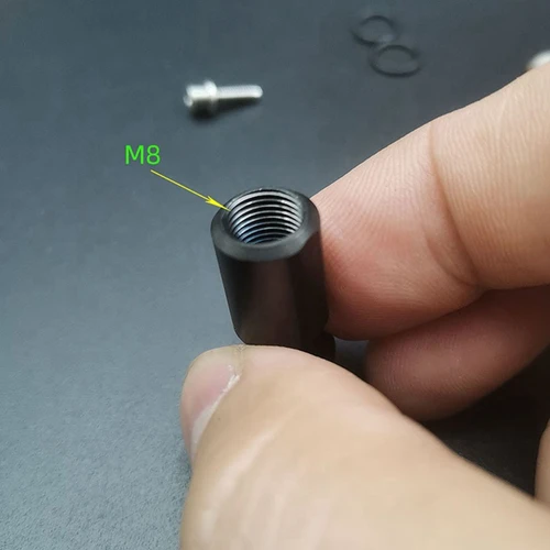 Imagen 2 del producto Kit de manguera de freno de disco hidráulico de bicicleta, 2 metros, para montaje plano SRAM HRD Red Force Apex, juego de conectores de freno de bicicleta