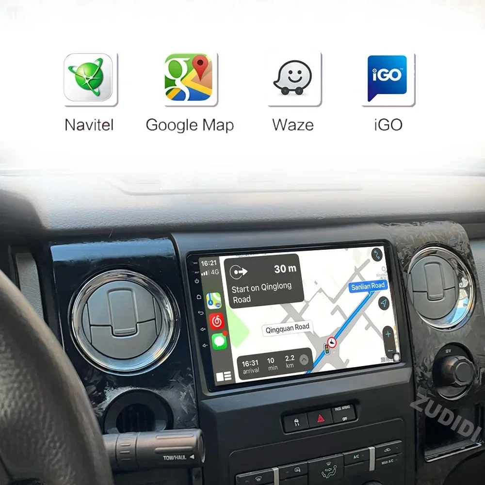 8G 128G لفورد F150 P415 رابتور 2008 - 2014 راديو السيارة الوسائط المتعددة بلو راي QLED الملاحة GPS Carplay أندرويد السيارات BT No 2din