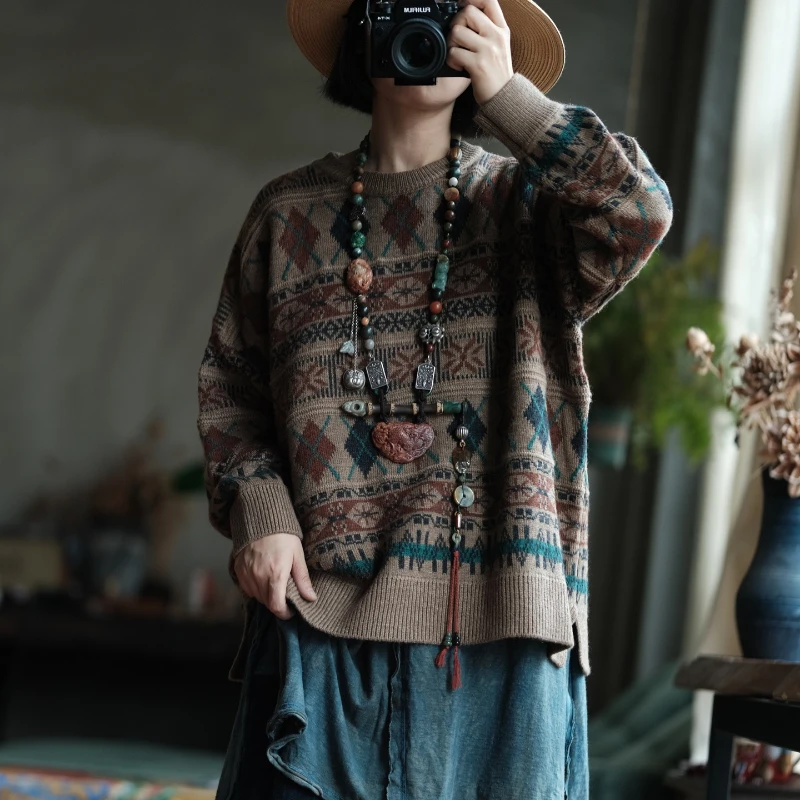 

Шерстяной свитер, осень-зима, теплый мягкий кашемировый женский свитер, пуловер, свободные джемперы, рубашки с принтом, корейские модные вязаные топы