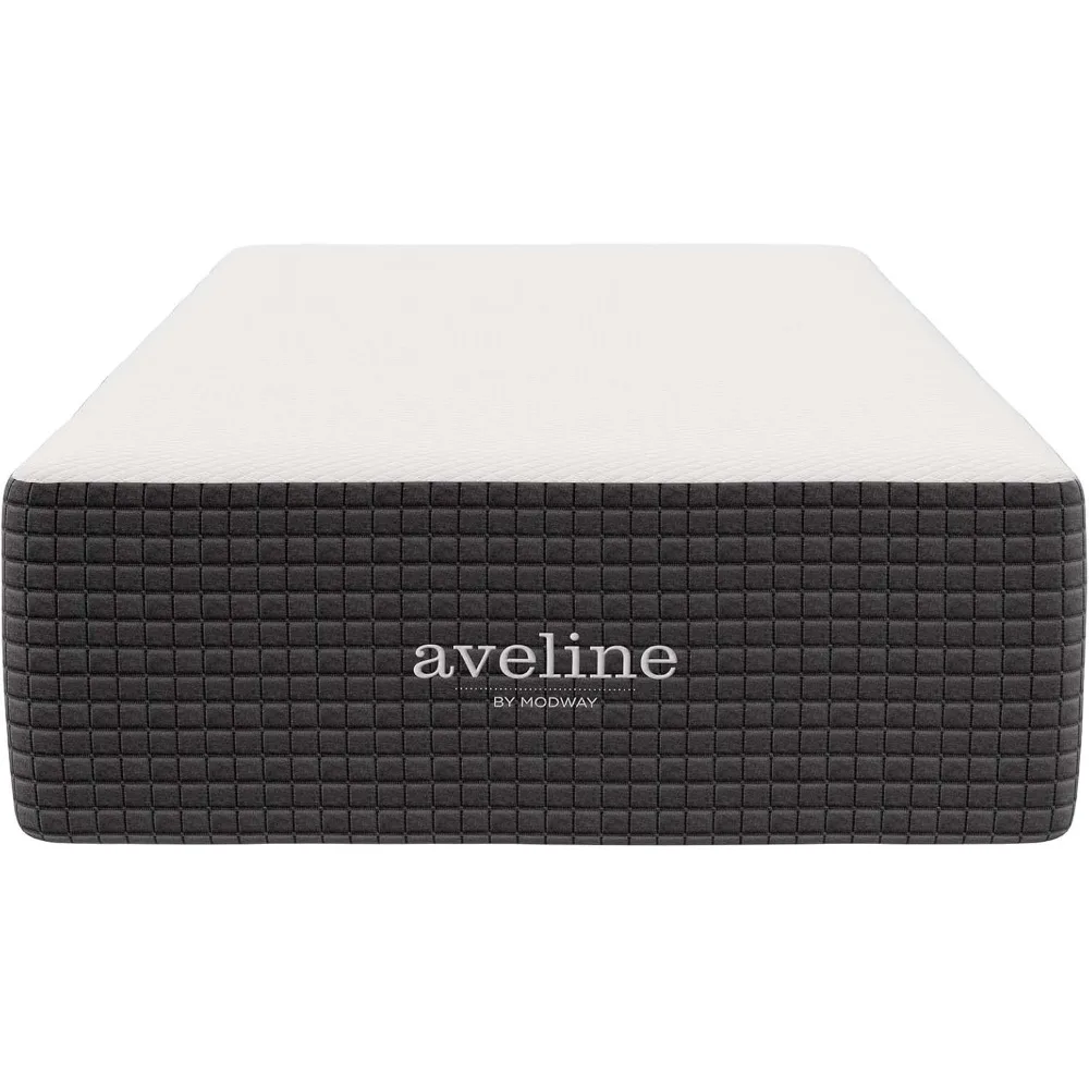 مرتبة مزدوجة من إسفنج الذاكرة مملوءة بالجل - معتمدة من CertiPUR-US، سميكة 14 لراحة ودعم مثالي #2