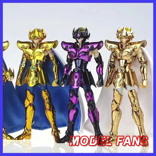 MODEL FANS IN-STOCK MST EXM Leo/Lion Aiolia Kanon Saint Seiya metal armor Cloth Myth Gold Ex3.0 metal body action Figure