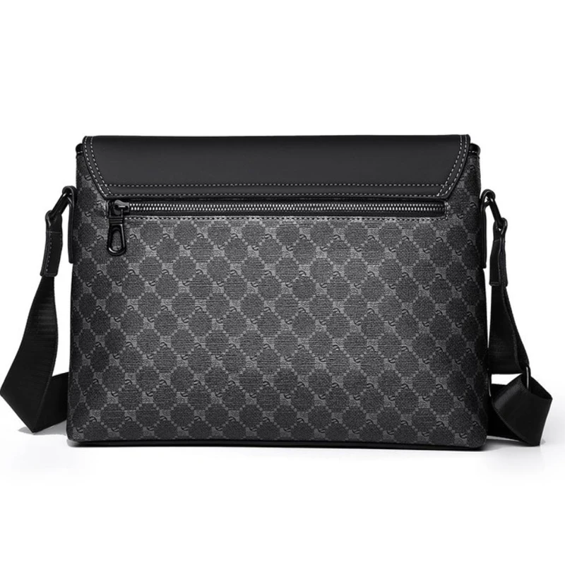 Men's trendy casual PU color shoulder bag crossbody bag bag for man bolsos para hombre сумка sacoches hommes shoulder bags