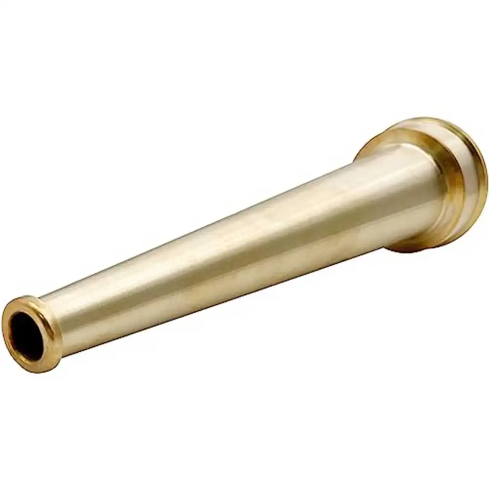 Fire Protection Brass Nozzle Designed for Integration with Fixed Fire Suppression Systems and Portable Fire Pump Assemblies