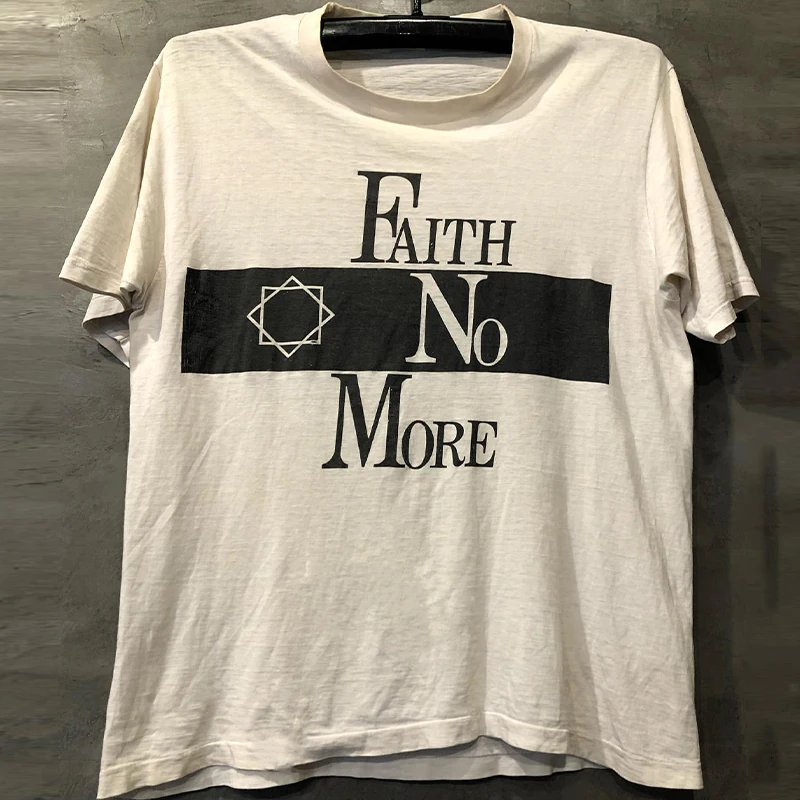 

Летняя футболка Faith No More Shattered Band High Street Rock FOG для мужчин и женщин Cityboy из плотного хлопка с короткими рукавами