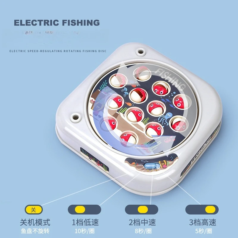 Semplice giocattolo da pesca magnetico, gioco con palo, giocattolo per bambini, Montessori con palo, educazione per bambini, regalo senza spinning